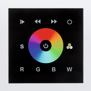 Commande murale DMX Touch Control Glass Easy RGBW – Image 2