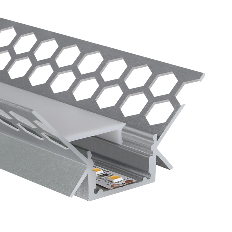 Profilé Aluminium M-LINE DRYWALL CORNER INTERNAL