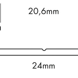 Profilé Aluminium M-LINE EXTRA LOW 10 – Image 9