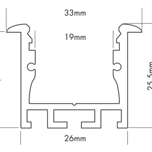 Profilé Aluminium M-LINE REC 24 – Image 18