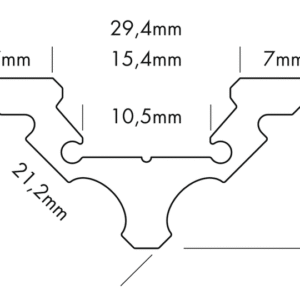 Profilé Aluminium S-LINE CORNER – Image 8