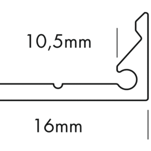 Profilé Aluminium S-LINE LOW – Image 8