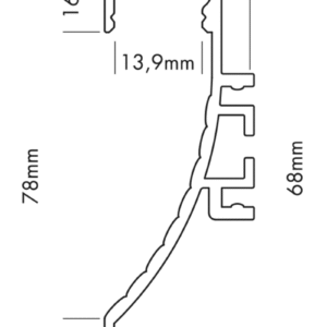 Profilé Aluminium S-LINE WAVE – Image 8