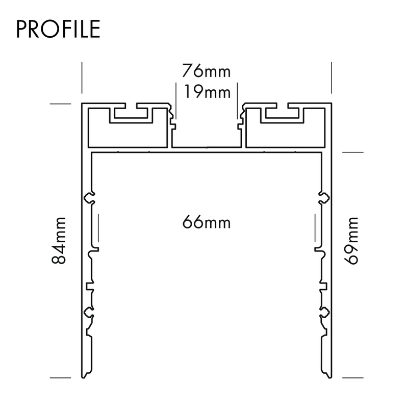 Profilé Aluminium XL-LINE INDIRECT