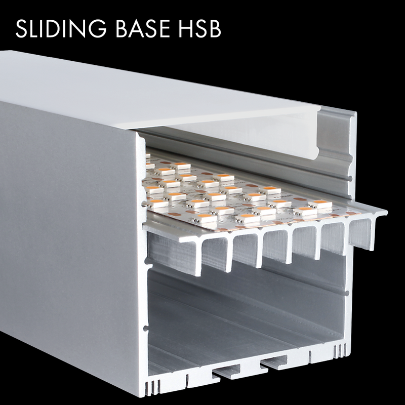 Contre-plaque aluminium L-LINE HSB