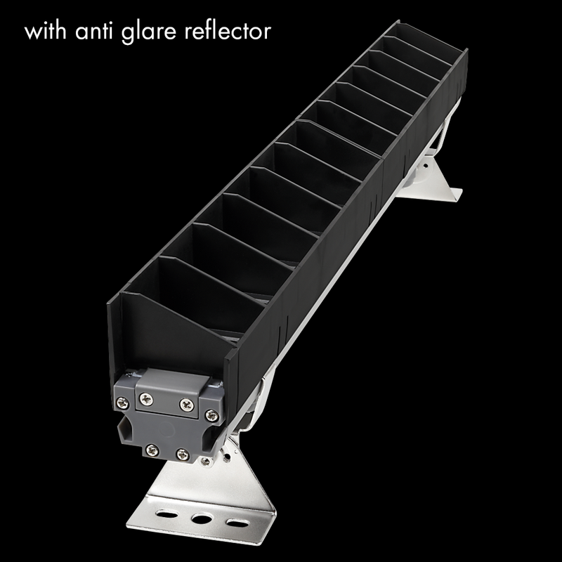 Projecteur led Wallwasher Bar Slimline Monochromatique IP65