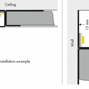 Profilé COVE LIGHTING H - courbe – Image 4