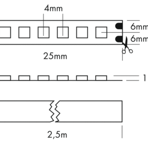 Ruban de Led 1200 HE+ MONOCHROME 2G - 2,5m - IP20 – Image 7