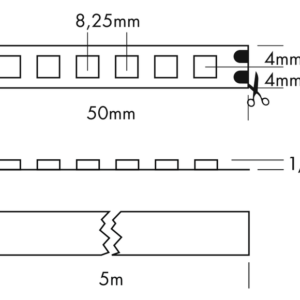 Ruban de Led 800 MONOCHROME - 5m - IP20 – Image 7