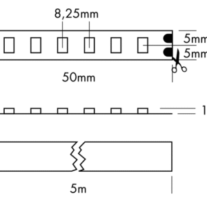 Ruban de Led 800-95 EXTRA BRIGHT MONOCHROME - 5m - IP20 – Image 6
