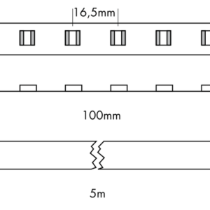 Ruban de Led RVBW+WW - 5-in-1 - 5m - IP20 – Image 9