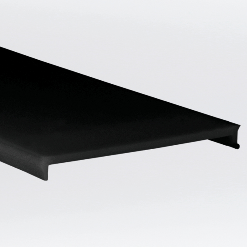 Capot plastique PS-LINE - Plat