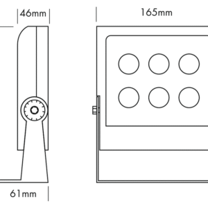 Projecteur led Wallwasher 6 - RGBW – Image 6