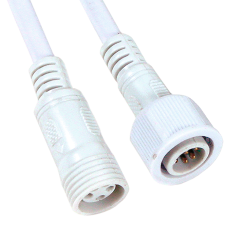 Câbles RVBW de rallonge 5 broches pour Flex Strips IP68