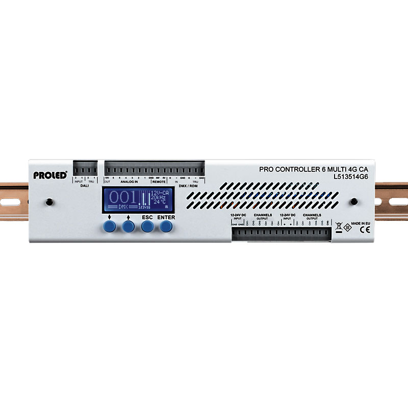 Driver de Led - PWM - Pro Controller 6 Multi 4G