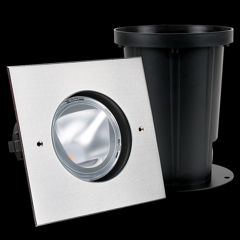 Luminaire encastrable sol Inground COB20 ASYM S Mono