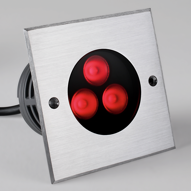 Luminaire encastrable sol Inground 3S Triled RGB