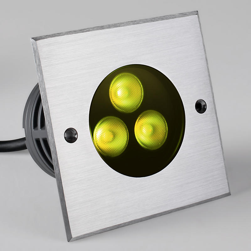 Luminaire encastrable sol Inground 3S Triled RGB