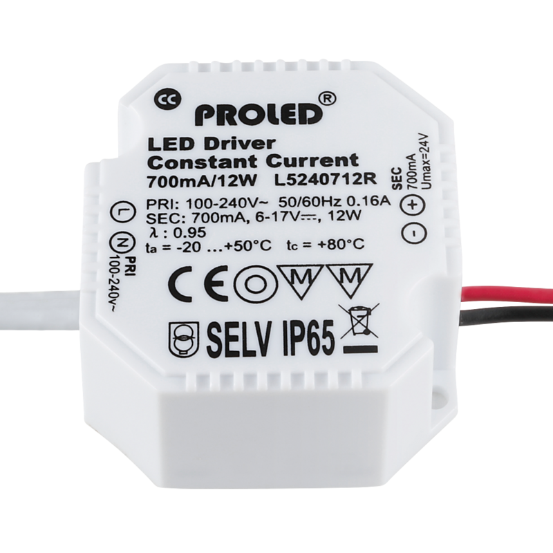Alimentation CC Mini – Ronde – IP65