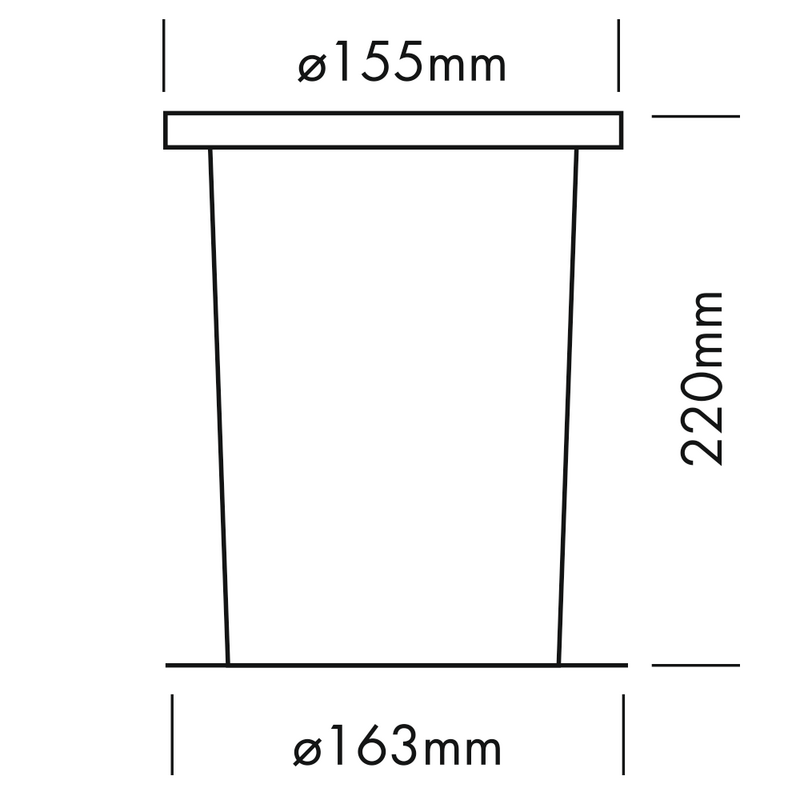 PVC plastic mounting sleeve Medium
