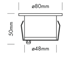 Luminaire mural encastrable WALL LIGHT REC EYE DESIGN R – Image 7