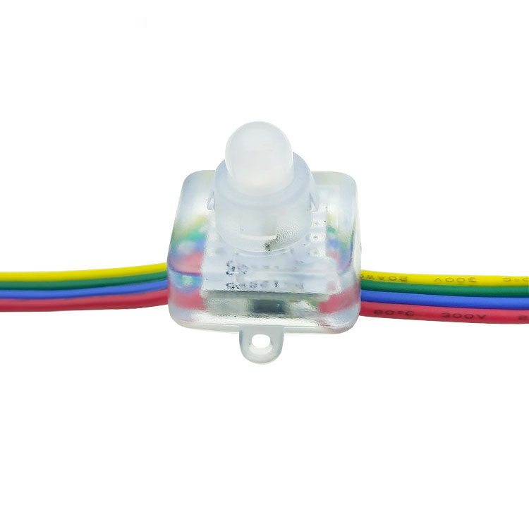 Guirlande RVB matricée – Carré – 12 mm