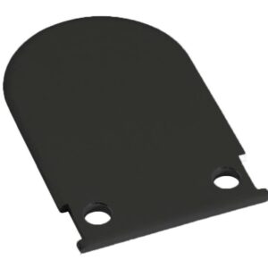 Terminaison M-LINE ROUND noir