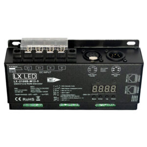 Driver de Led DMX - PWM 12x5A - LX-LED – Image 1