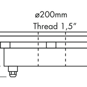 Anneau de fontaine Led IP68 9 × 2W Monochrome – Image 4