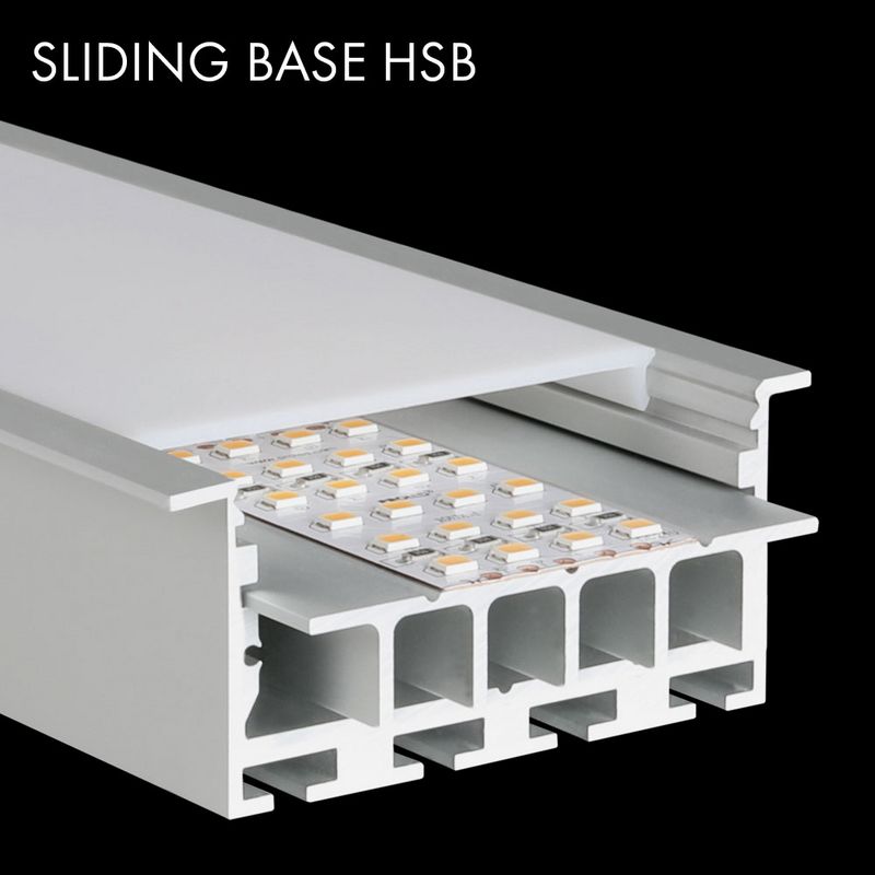Profilé Aluminium L-LINE REC 24 ST