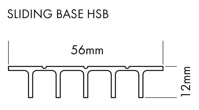 Profilé Aluminium L-LINE REC 24 ST