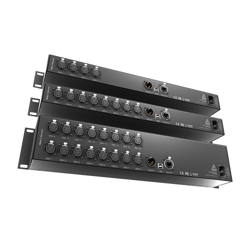 Node Art-Net/DMX 8 univers - LUNA - LEDBOX Company