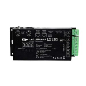 Driver de Led DMX - PWM 6x6A - LX-LED – Image 1