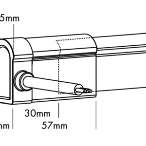 Câble de connexion côté droit pour Flex Tube PRO MONO IP67 – Image 4