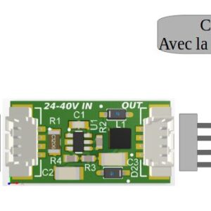 Convertisseur 12V-40V en 5V pour carte DMX HF – Image 3