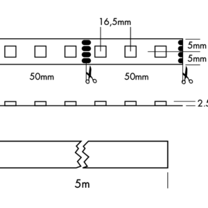 Ruban de Led matriçable - RVB - DIGITAL 60 SEG 12 – Image 4