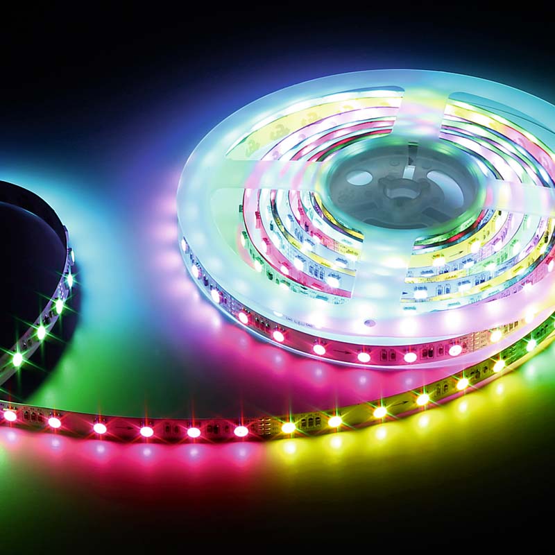 Ruban de Led matriçable - RVBW - DIGITAL 60 SEG