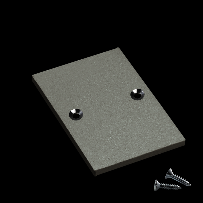 Terminaison Aluminium M-LINE H – Plat