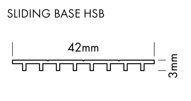 Profilé Aluminium PS-LINE STANDARD 24