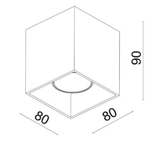 BLOX - GU10 - Plafonnier en saillie – Image 3