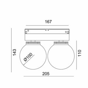 Globe 48 - Bloc sphère - non dimmable – Image 7