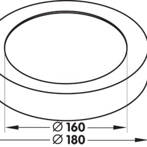 MOON 180 - Plafonnier Led en saillie – Image 3