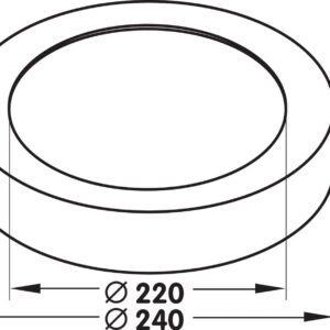 MOON 300 - Plafonnier Led en saillie – Image 3
