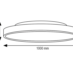 MOON 1000 - Plafonnier Led en saillie – Image 3
