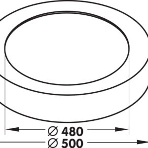 MOON 500 - Plafonnier Led en saillie – Image 3