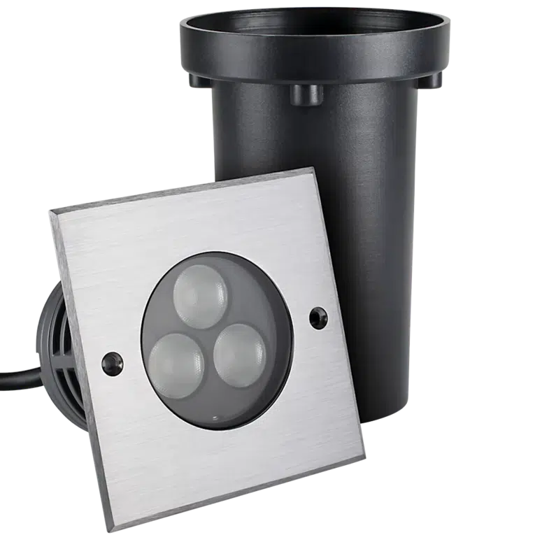 Luminaire encastrable sol Inground 3S Triled RGB
