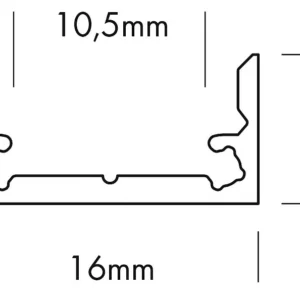 Profilé Aluminium SU-LINE LOW – Image 5