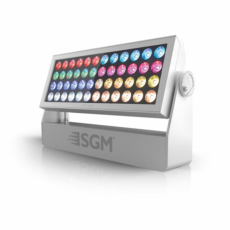 Projecteur Led wallwasher - P-10 RGBW - POI