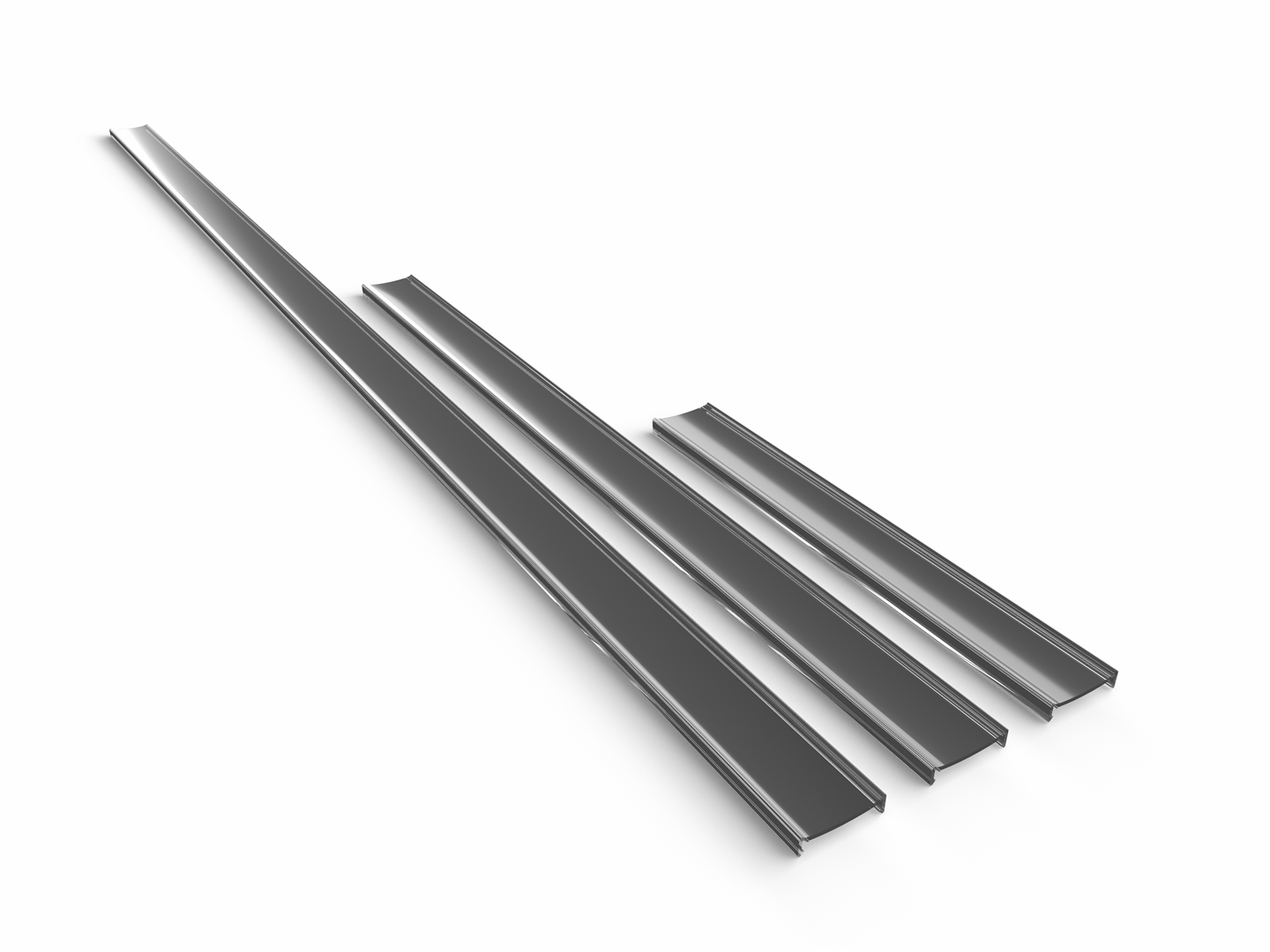 Capot plat noir pour rampe VPL
