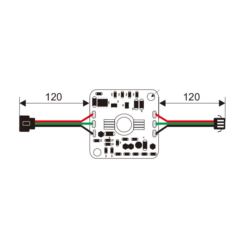 Module Led RVBW - 4W - Matriçable